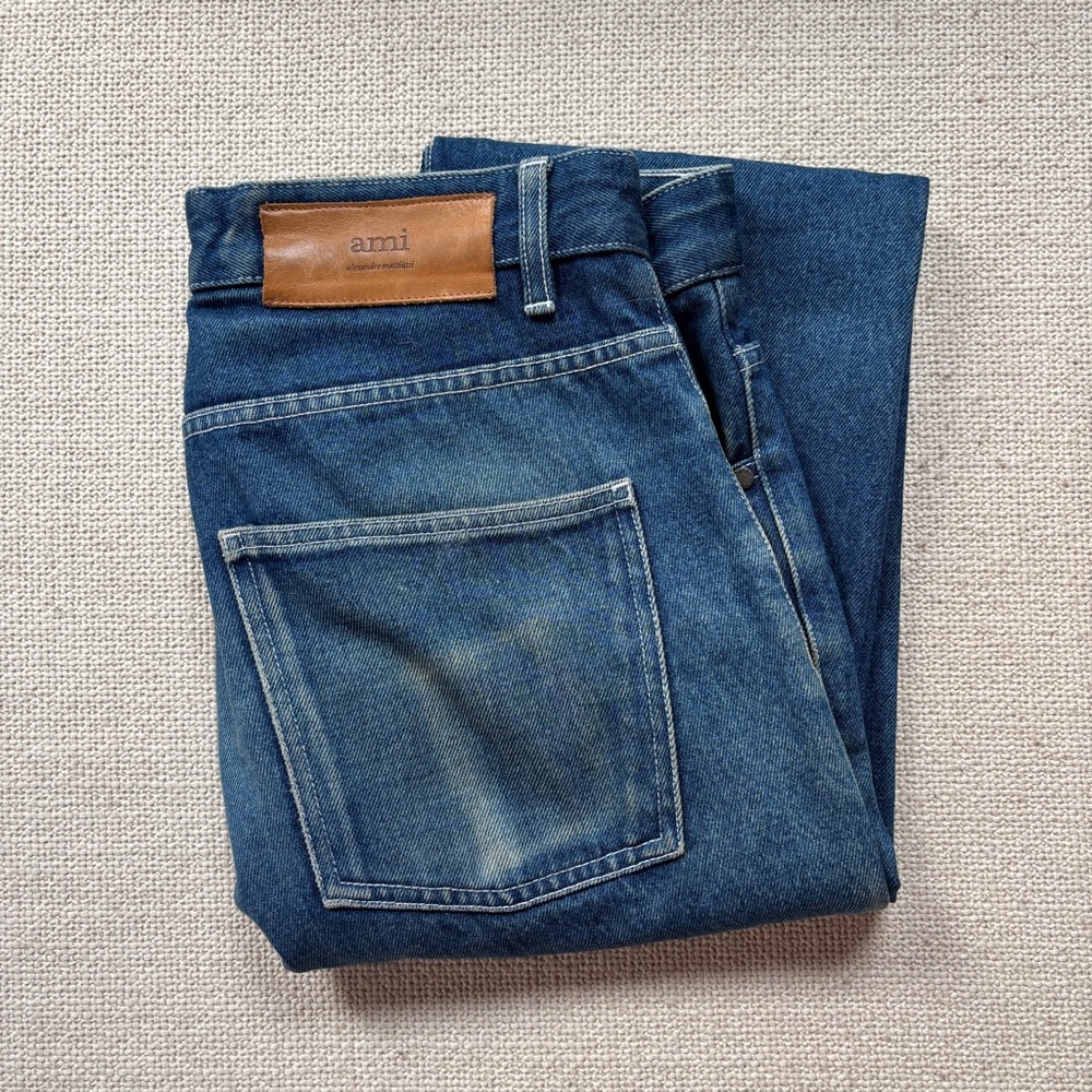 Ami Blue Denim Jeans